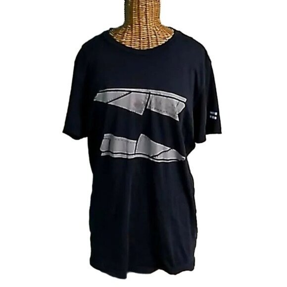 TOMS Black Alpargata Crewneck T-shirts - Picture 4 of 5